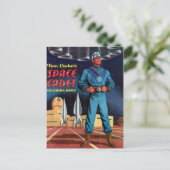 宇宙カデットカラーリングブック ポストカード (スタンド正面)