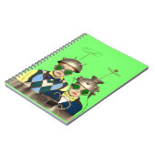 宇宙カデット兄弟 ノートブック (左側)