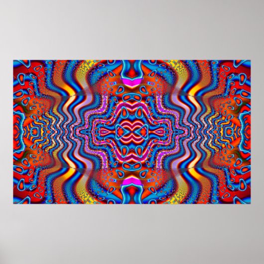 宇宙カデットSF抽象芸術 ポスター (正面)