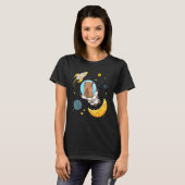 宇宙カピバラコスモナウトカピー宇宙飛行士惑星Sc Tシャツ (正面フル)