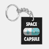 宇宙カプセル キーホルダー (正面左)