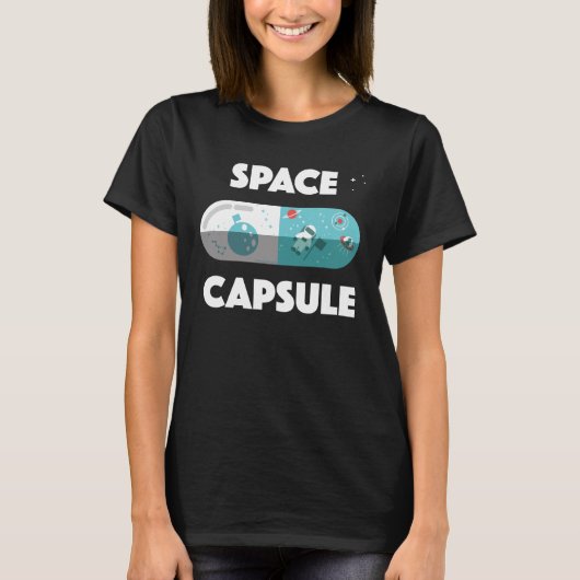 宇宙カプセル Tシャツ (正面)