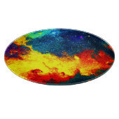 宇宙カラフルの旅。買今 カッティングボード (角)