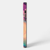 宇宙カラフルの空 iPhoneケース (左側面)