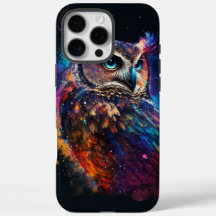 宇宙カラフルフクロウ