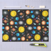 宇宙カラフル天文学宇宙ティッシュペーパー 薄葉紙 (クラフト)