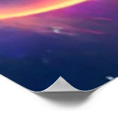 宇宙カラフル女神の再生ポスター ポスター (角)