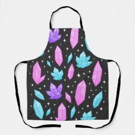 宇宙カラフル宇宙の宝石 エプロン