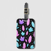 宇宙カラフル宇宙の宝石 ラゲッジタグ (正面縦)