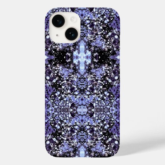 宇宙カラフル銀河系星パタ輝くーン Case-Mate iPhoneケース (裏面)