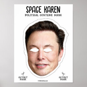 宇宙カレンの衣装マスク ポスター
