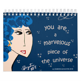 宇宙カレンダーのすばらしい部分です カレンダー