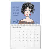 宇宙カレンダーのすばらしい部分です カレンダー (2月 2026)