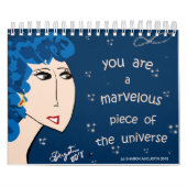 宇宙カレンダーのすばらしい部分です カレンダー (カバー)