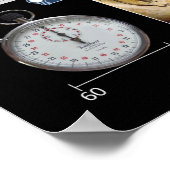 宇宙カレンダー ランドスケープ ポスター (角)