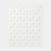 宇宙カーニバルベビー子供部屋オーバーザムーンシャワー フリースブランケット (正面)