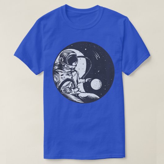 宇宙ガレー宇宙飛行士イヤン Tシャツ (デザイン正面)