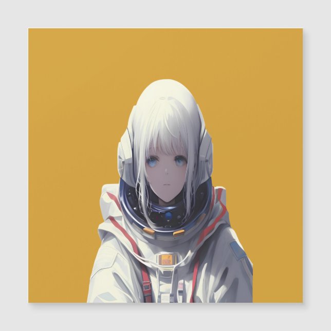 宇宙ガールアートプリントコズミックアドベンチャー (正面)