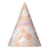 宇宙ガールズトゥザムーンパーティーテーマ パーティーハット (左)