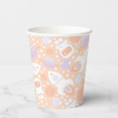 宇宙ガールズトゥザムーンパーティーテーマ 紙コップ (裏面)