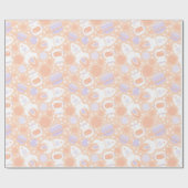 宇宙ガールズバースデーパーティラッピング紙 ラッピングペーパー (フラット)