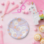 宇宙ガールズパーティープレート ペーパープレート (パーティー)