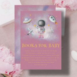 宇宙ガール宇宙飛行士ロケットスターブックスベビーE エンクロージャーカード