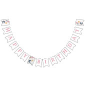 宇宙ガール誕生日銀河系星惑星 バンティングフラッグ (全)