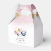 宇宙ガール誕生日銀河系星惑星 フェイバーボックス (裏面サイド)