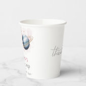 宇宙ガール誕生日銀河系星惑星 紙コップ (左)