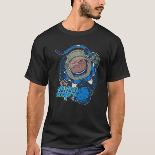宇宙キッズコスチューム宇宙飛行士宇宙 Tシャツ (正面)