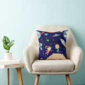 宇宙キッズムーンランディング宇宙船の衛星スター クッション (椅子)