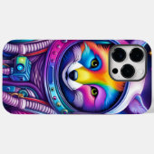 宇宙キツネ – 電話ケース Case-Mate iPhoneケース (裏面 (横))