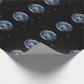 宇宙キャットアース ラッピングペーパー (角)