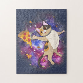 宇宙キャットキットンフジッおもしろいザ火星エイリアン ジグソーパズル