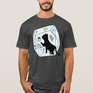 宇宙キャットクリスタル1 Tシャツ