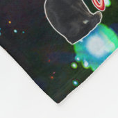 宇宙キャットコスモ フリースブランケット (角)