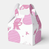 宇宙キャットピンク銀河系誕生日お気に入り フェイバーボックス (裏面サイド)