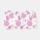 宇宙キャットピンク銀河系誕生日お気に入り フェイバーボックス (折り畳みなし)