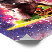 宇宙キャットラマスロートライディングタコ ポスター (角)