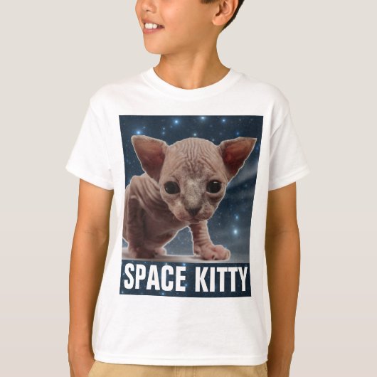 宇宙キャット、SPHYNX KIDS Tシャツティー Tシャツ (正面)