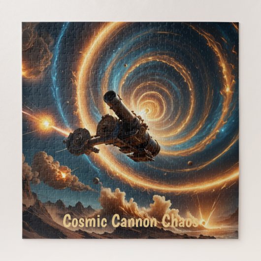 宇宙キャノンカオス ジグソーパズル (縦)