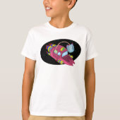 宇宙キャブキャット Tシャツ (正面)