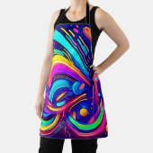 宇宙キャンバス：色の宇宙 エプロン (インサイチュ)