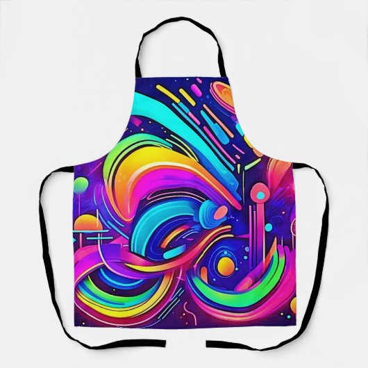 宇宙キャンバス：色の宇宙 エプロン (正面)