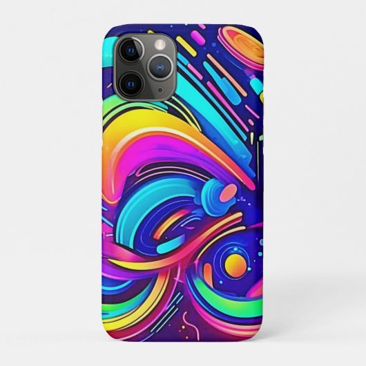 宇宙キャンバス:色の宇宙 Case-Mate iPhoneケース (裏)