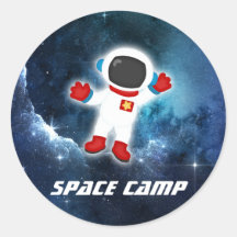 宇宙キャンプ宇宙飛行士ステッカー