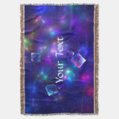 宇宙キューブ スローブランケット (正面縦)