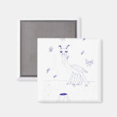 宇宙キラマグネット マグネット (正面/裏面)