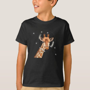 宇宙キリンと星 Tシャツ